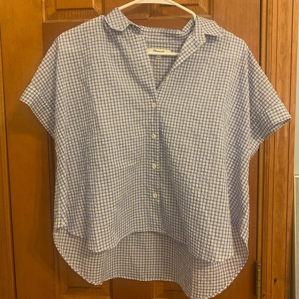 Madewell Gingham Collared Shirt